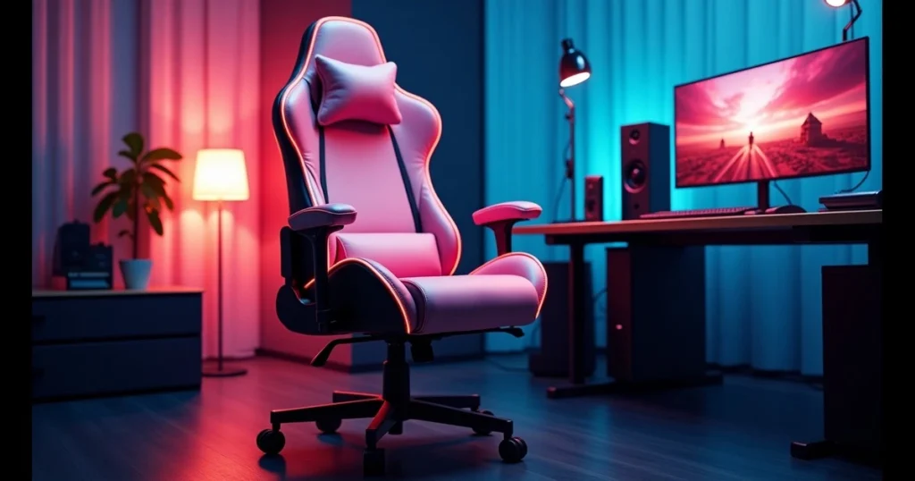 Pink Gamer Chairs